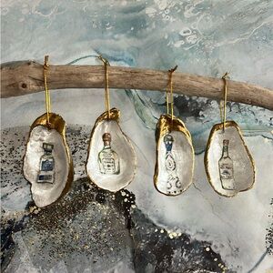 Oyster Ornaments- 4 pack!
